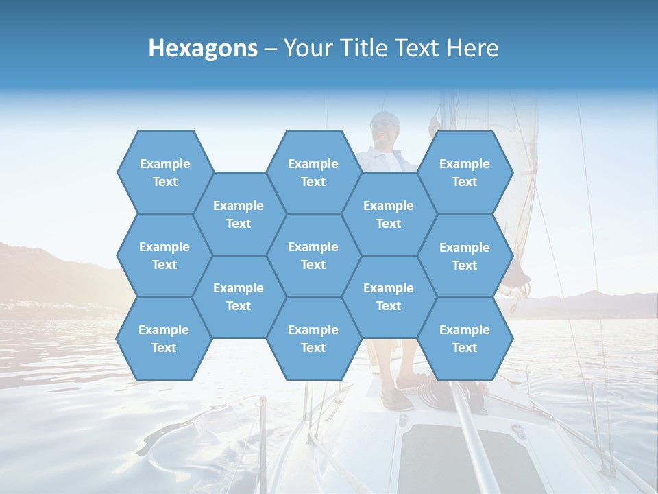 Person Horizon Lifestyle PowerPoint Template