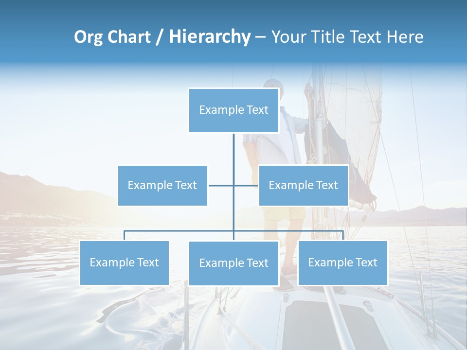 Person Horizon Lifestyle PowerPoint Template