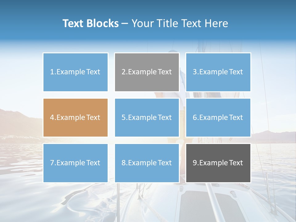 Person Horizon Lifestyle PowerPoint Template