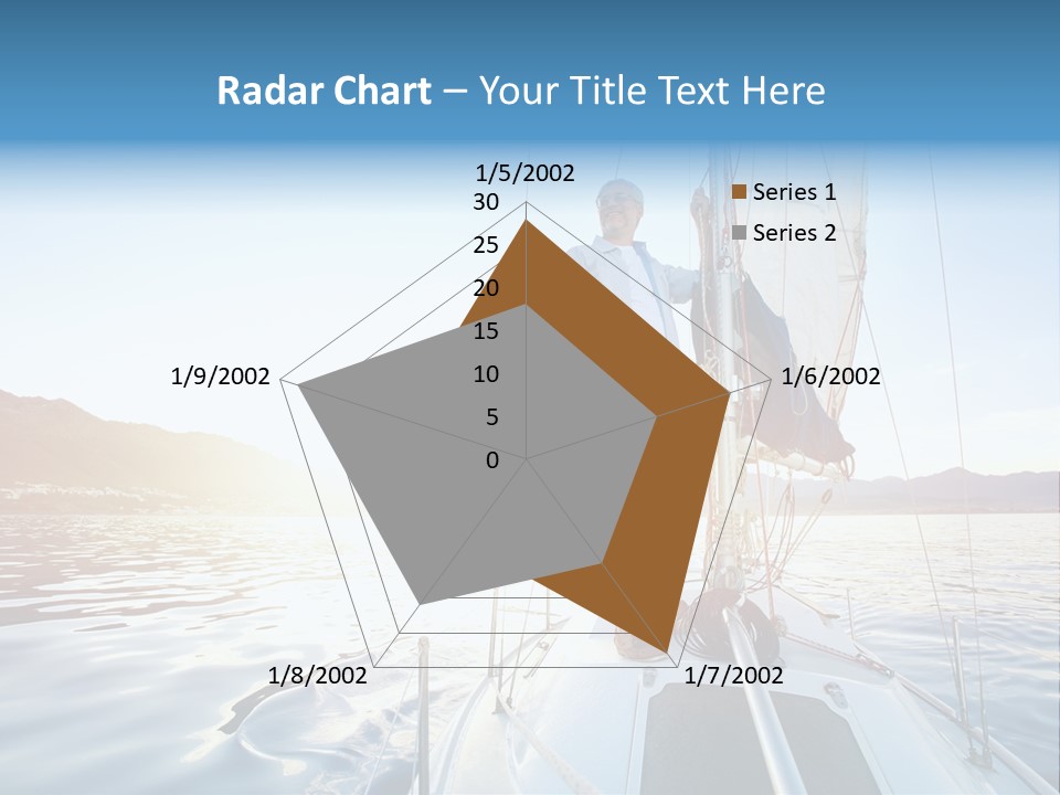 Person Horizon Lifestyle PowerPoint Template