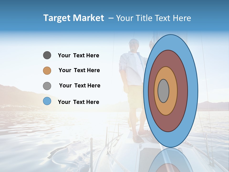 Person Horizon Lifestyle PowerPoint Template