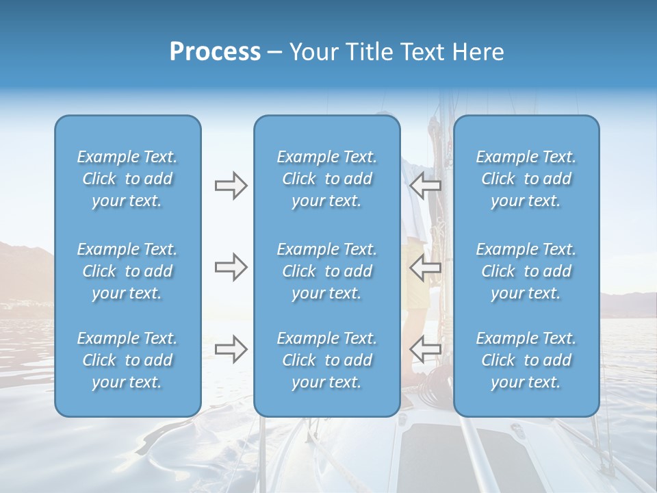 Person Horizon Lifestyle PowerPoint Template