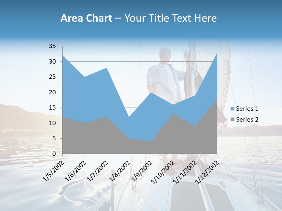 Person Horizon Lifestyle PowerPoint Template