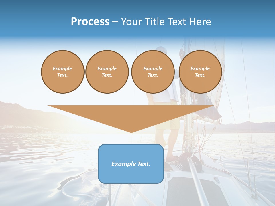 Person Horizon Lifestyle PowerPoint Template