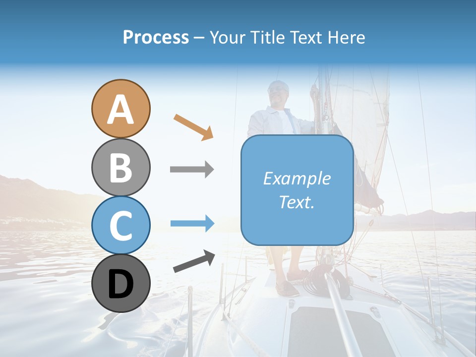 Person Horizon Lifestyle PowerPoint Template