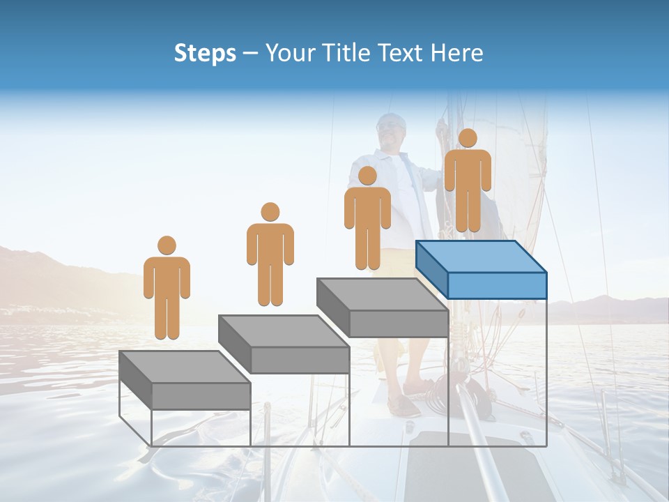 Person Horizon Lifestyle PowerPoint Template