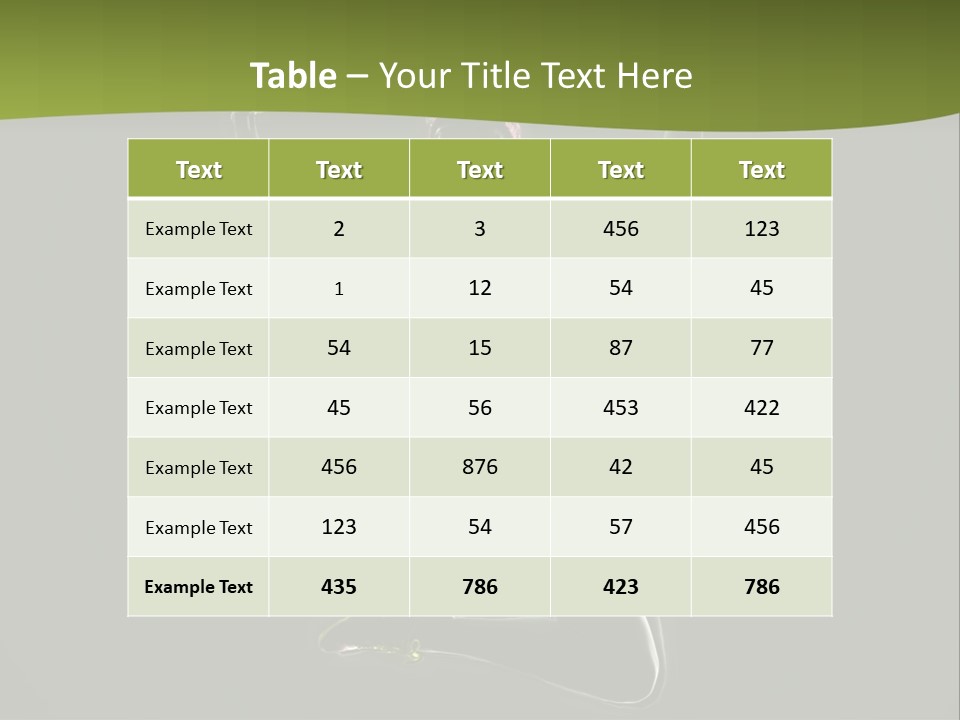 Showing One Woman Energy PowerPoint Template