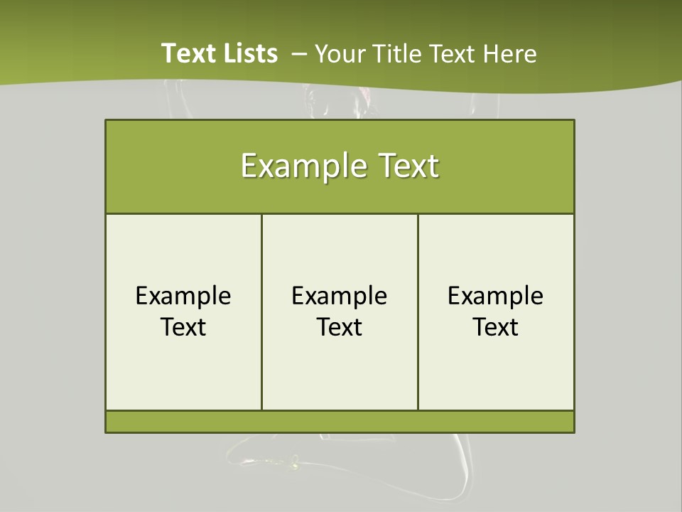 Showing One Woman Energy PowerPoint Template