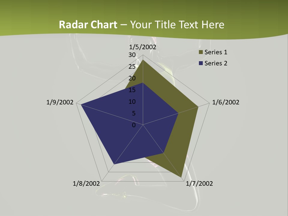Showing One Woman Energy PowerPoint Template