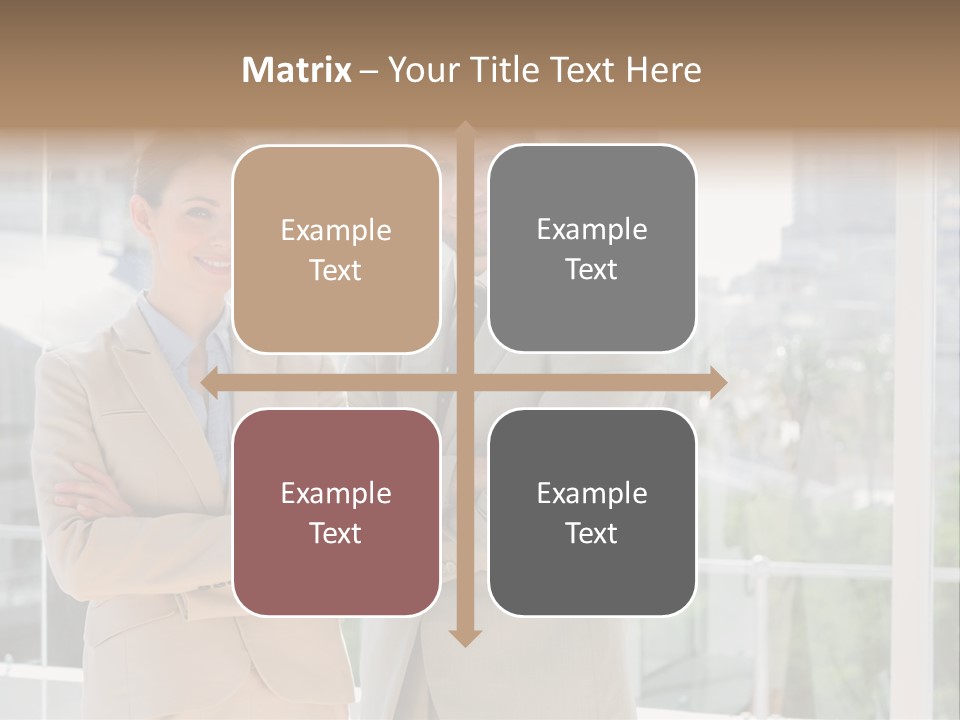 Well Dressed Young Adult Smart PowerPoint Template