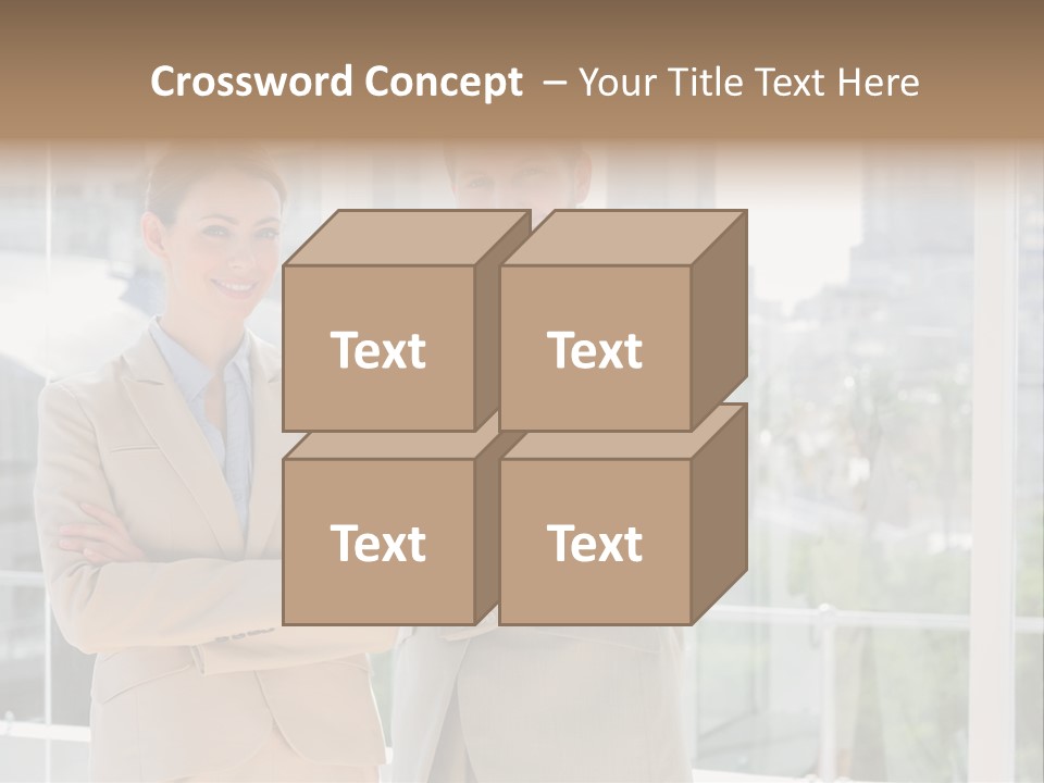 Well Dressed Young Adult Smart PowerPoint Template