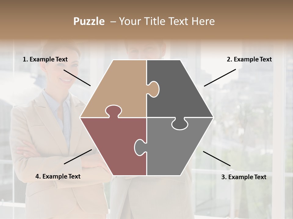 Well Dressed Young Adult Smart PowerPoint Template