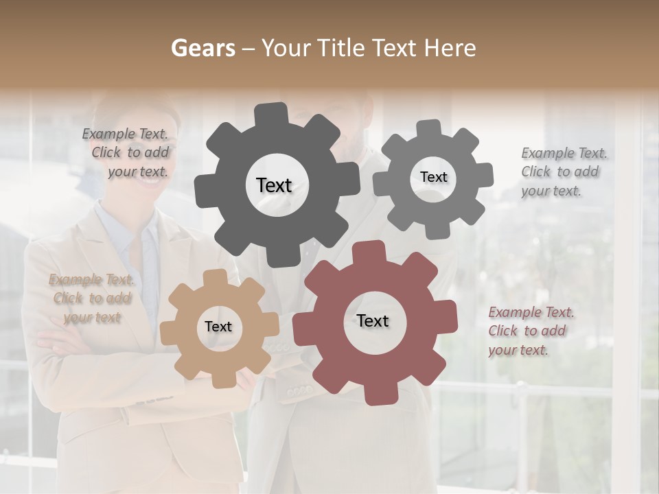 Well Dressed Young Adult Smart PowerPoint Template