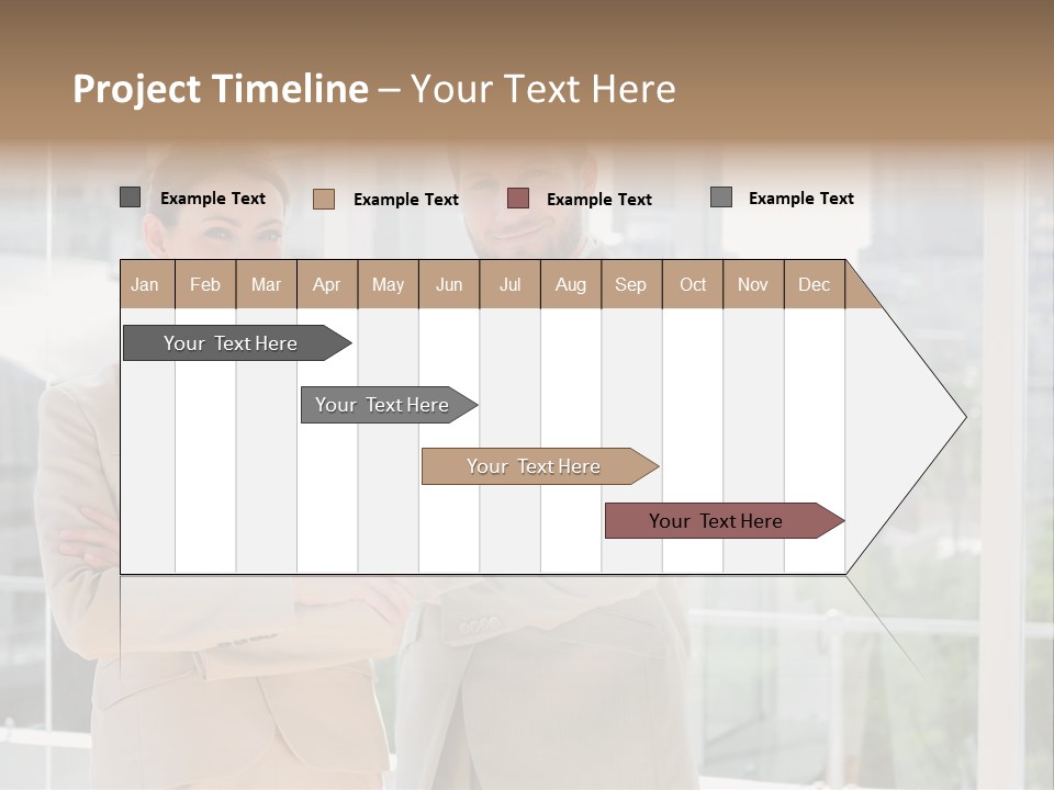 Well Dressed Young Adult Smart PowerPoint Template