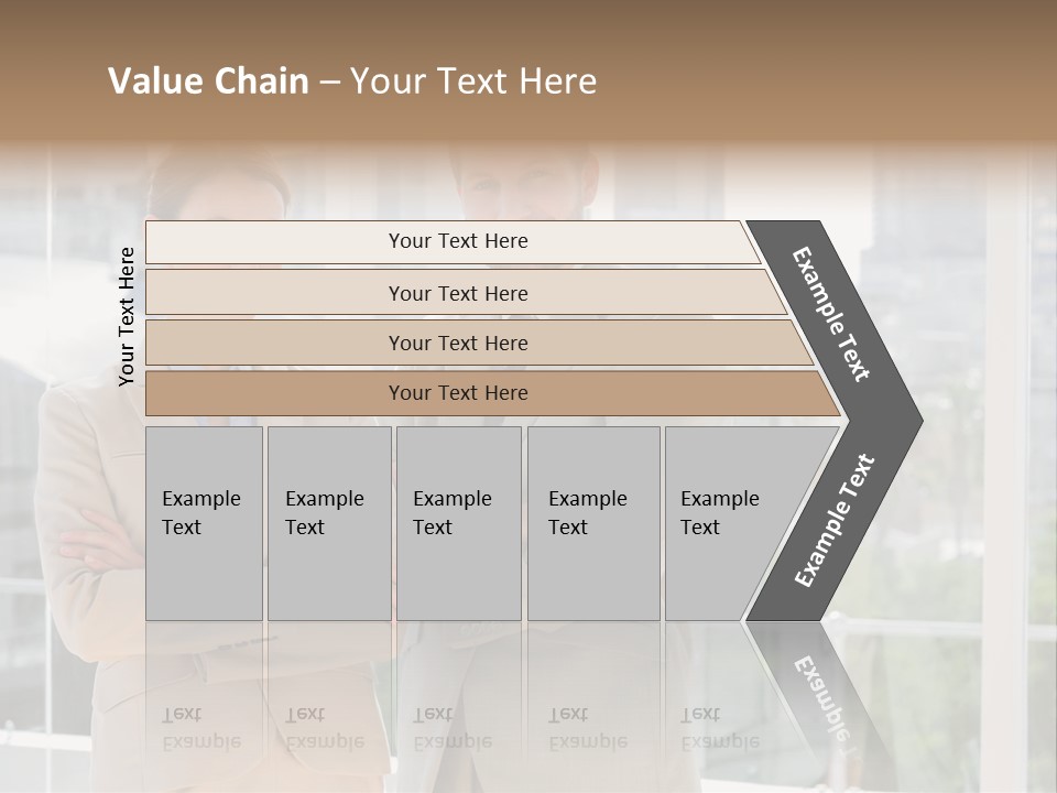 Well Dressed Young Adult Smart PowerPoint Template