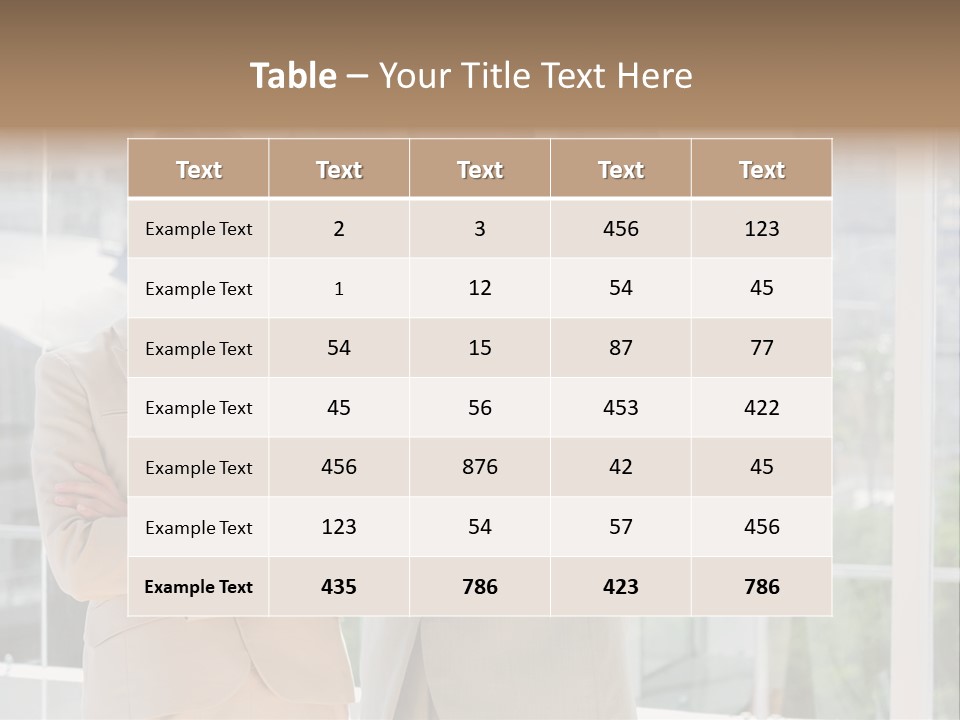 Well Dressed Young Adult Smart PowerPoint Template