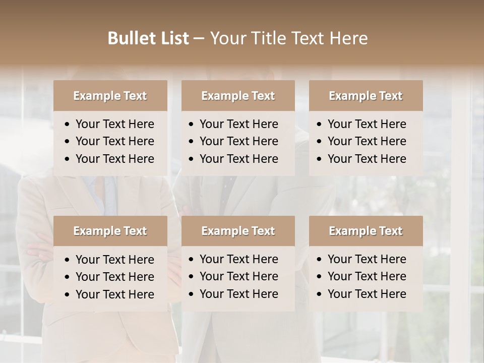 Well Dressed Young Adult Smart PowerPoint Template
