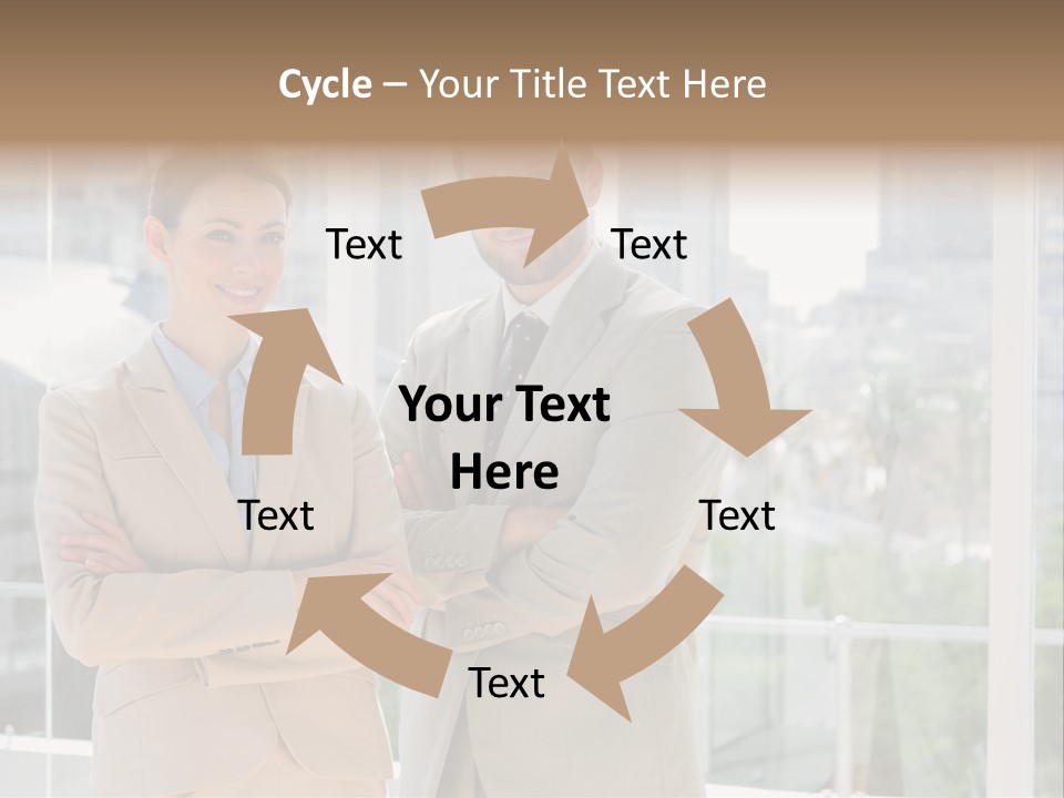 Well Dressed Young Adult Smart PowerPoint Template