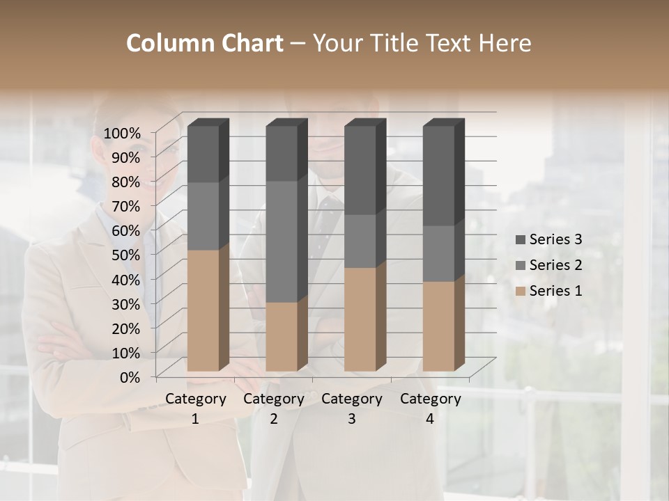 Well Dressed Young Adult Smart PowerPoint Template