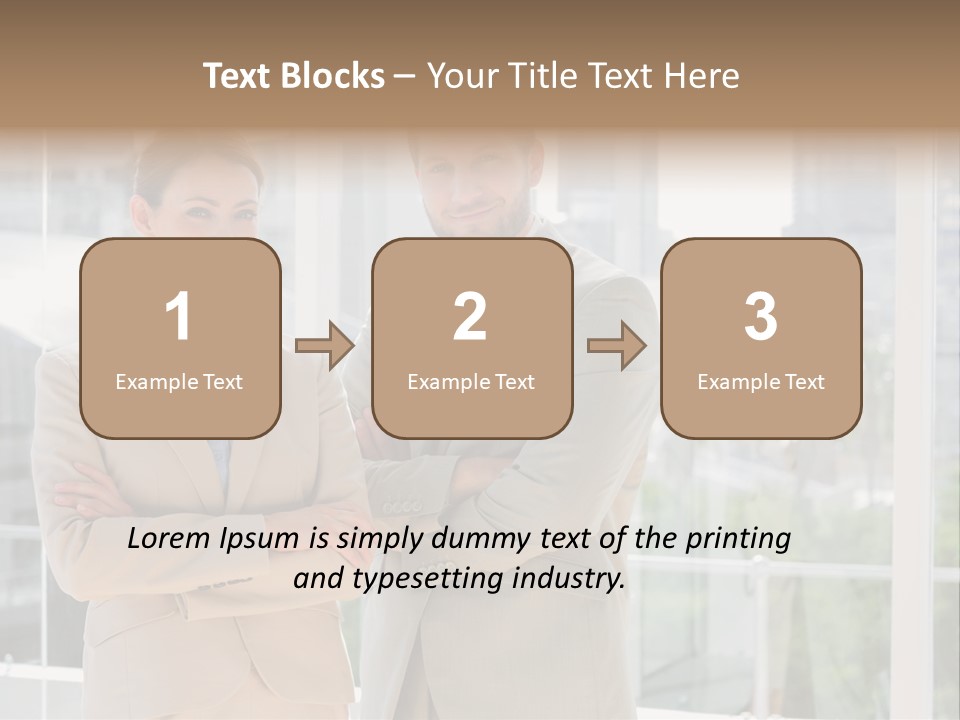 Well Dressed Young Adult Smart PowerPoint Template