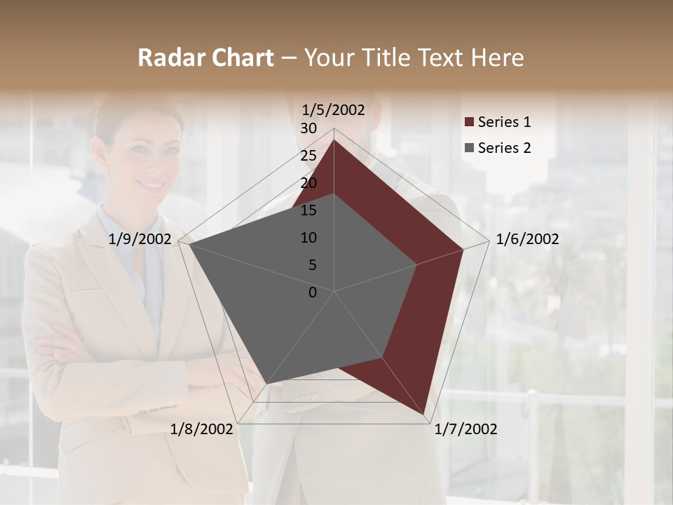 Well Dressed Young Adult Smart PowerPoint Template