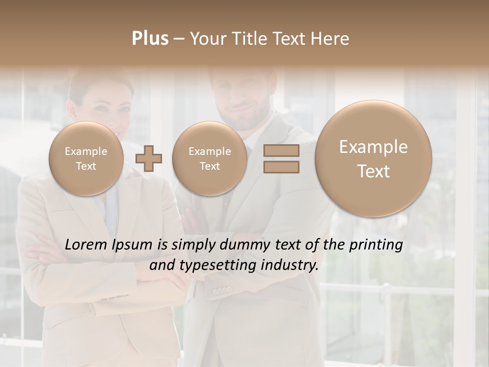 Well Dressed Young Adult Smart PowerPoint Template
