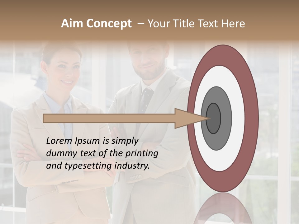 Well Dressed Young Adult Smart PowerPoint Template