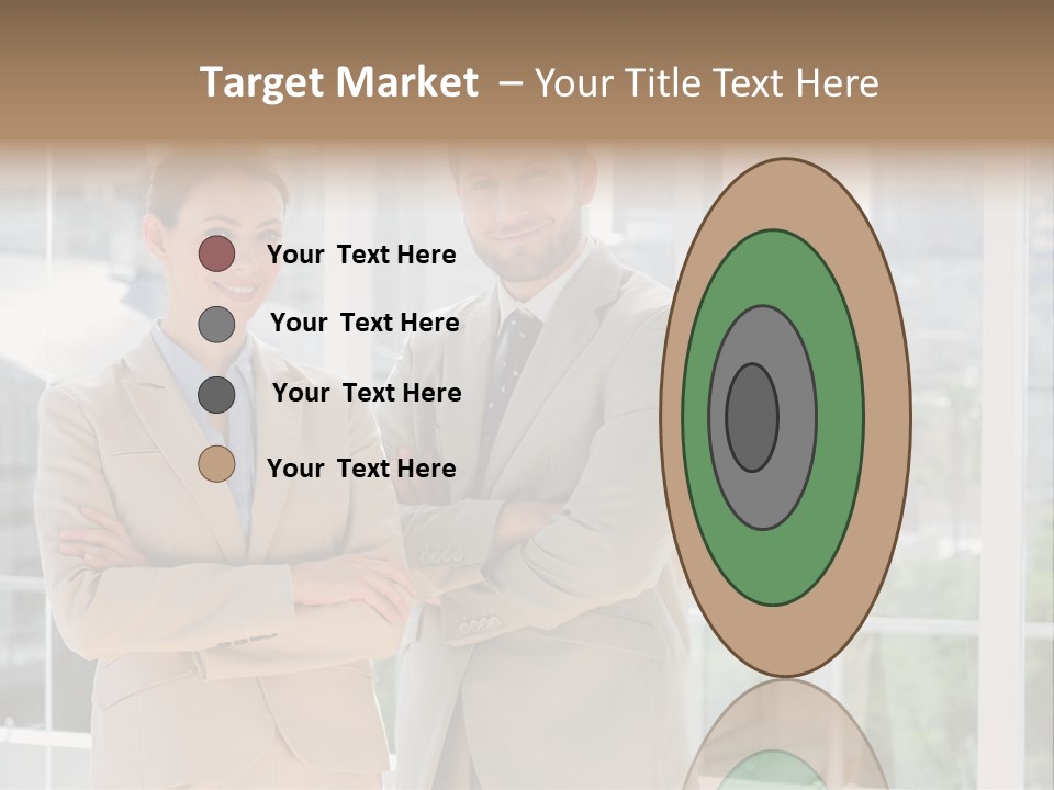 Well Dressed Young Adult Smart PowerPoint Template