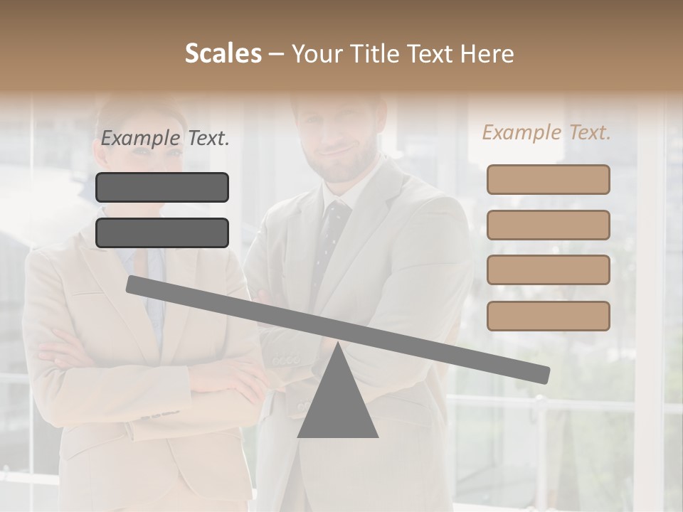 Well Dressed Young Adult Smart PowerPoint Template