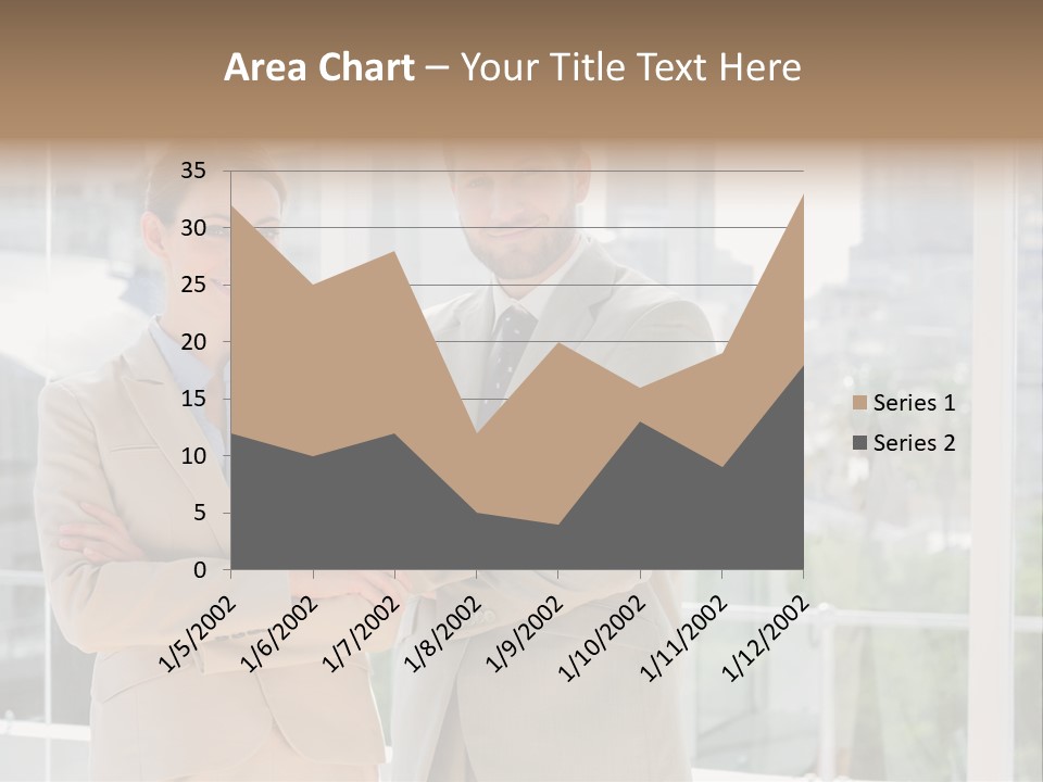 Well Dressed Young Adult Smart PowerPoint Template