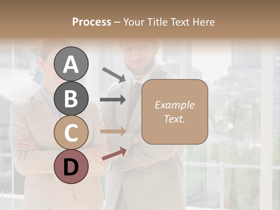 Well Dressed Young Adult Smart PowerPoint Template