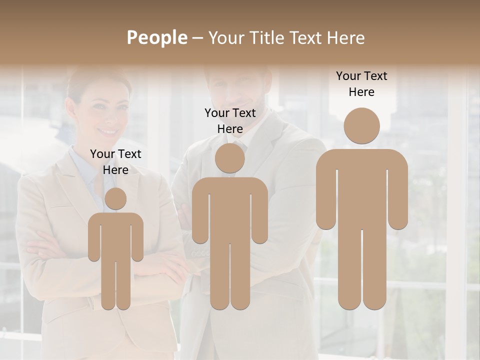 Well Dressed Young Adult Smart PowerPoint Template