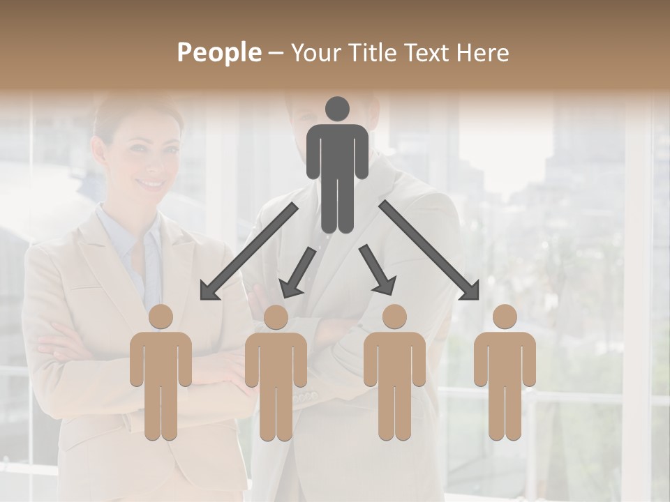 Well Dressed Young Adult Smart PowerPoint Template