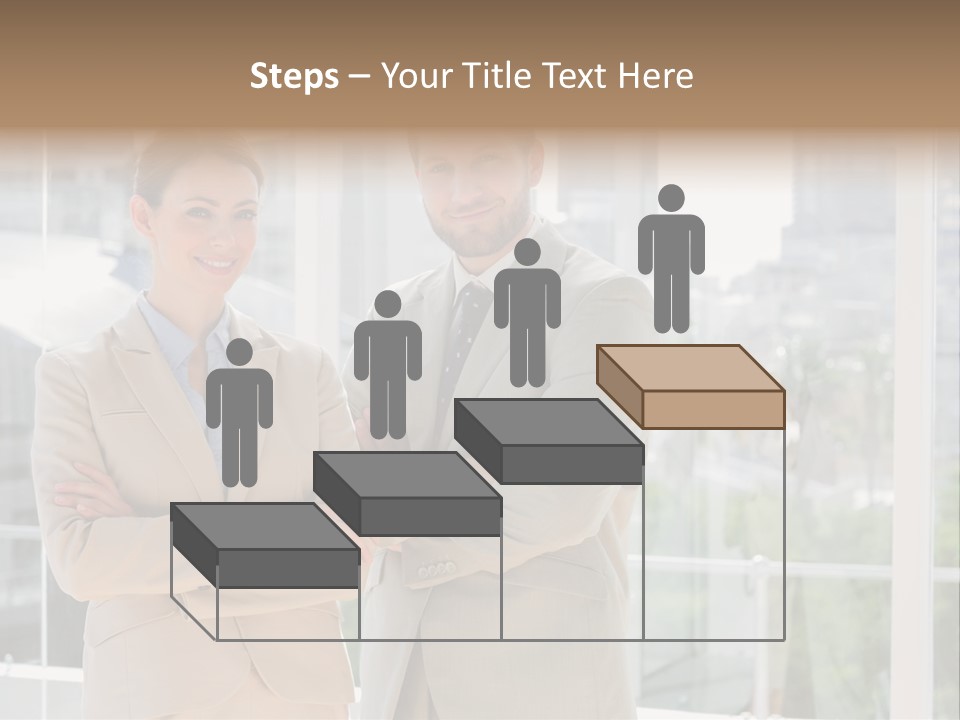 Well Dressed Young Adult Smart PowerPoint Template