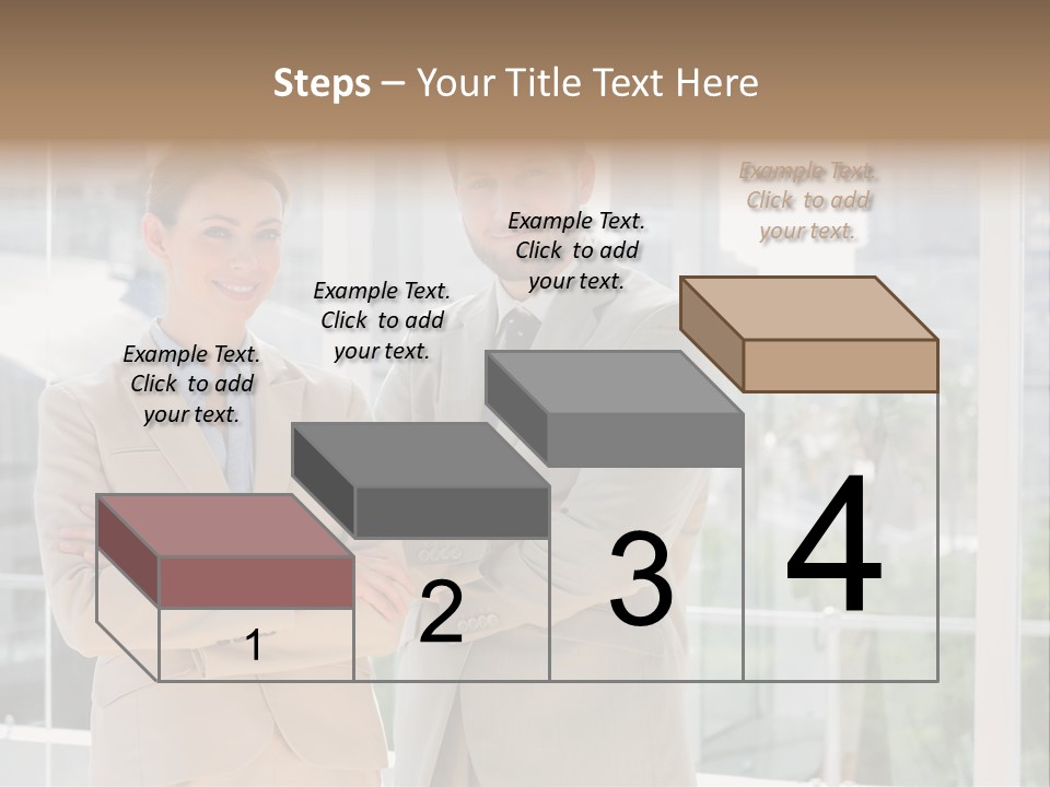 Well Dressed Young Adult Smart PowerPoint Template