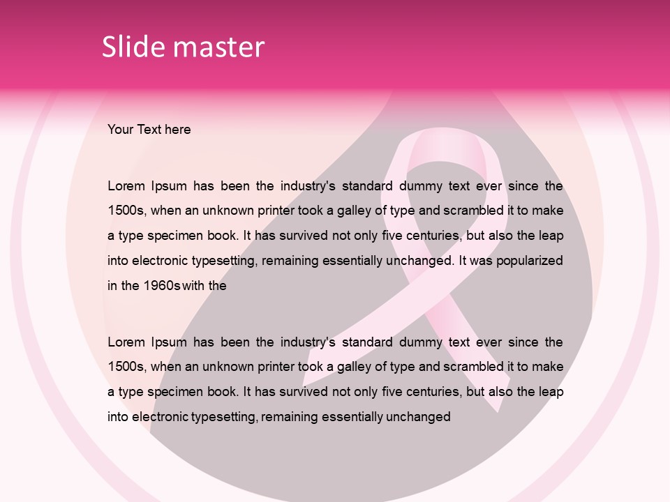 Women Illustration Ill PowerPoint Template