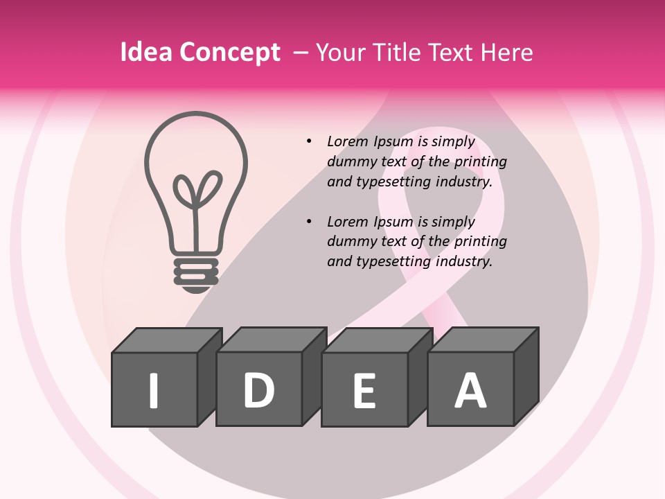 Women Illustration Ill PowerPoint Template