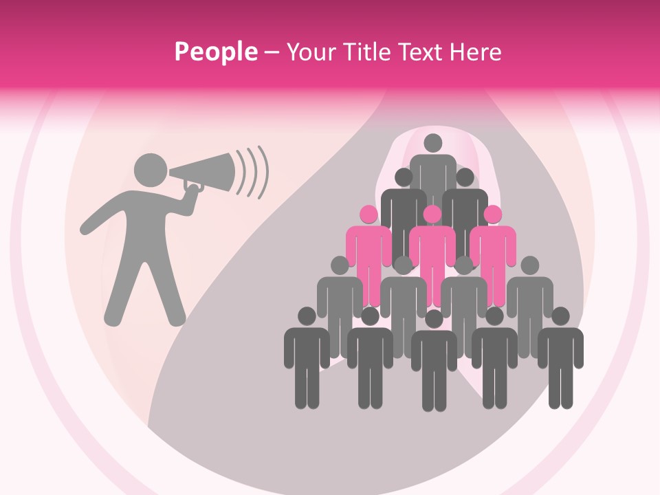 Women Illustration Ill PowerPoint Template