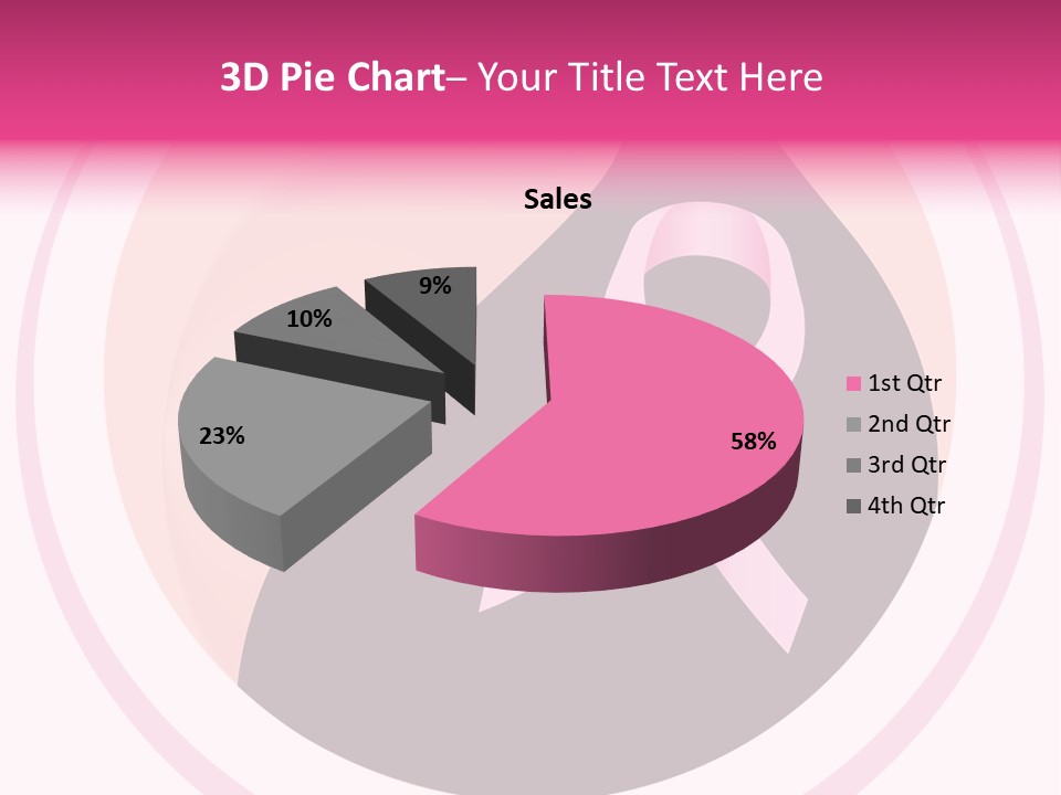 Women Illustration Ill PowerPoint Template