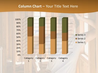 Female Worker Woman PowerPoint Template