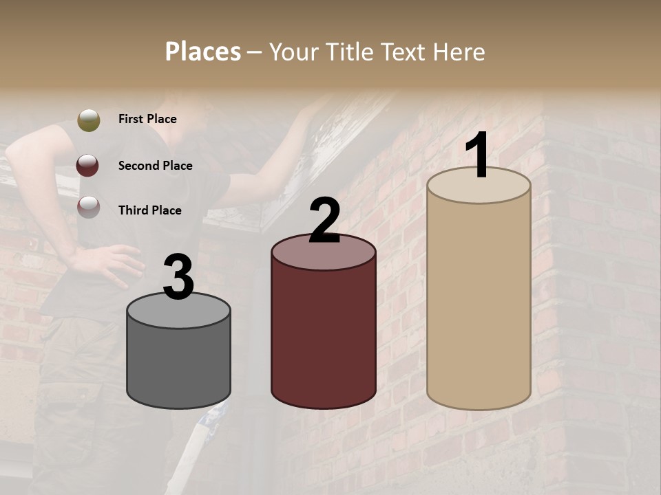 Bright Corroded Design PowerPoint Template