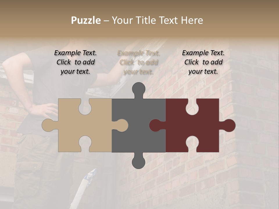 Bright Corroded Design PowerPoint Template