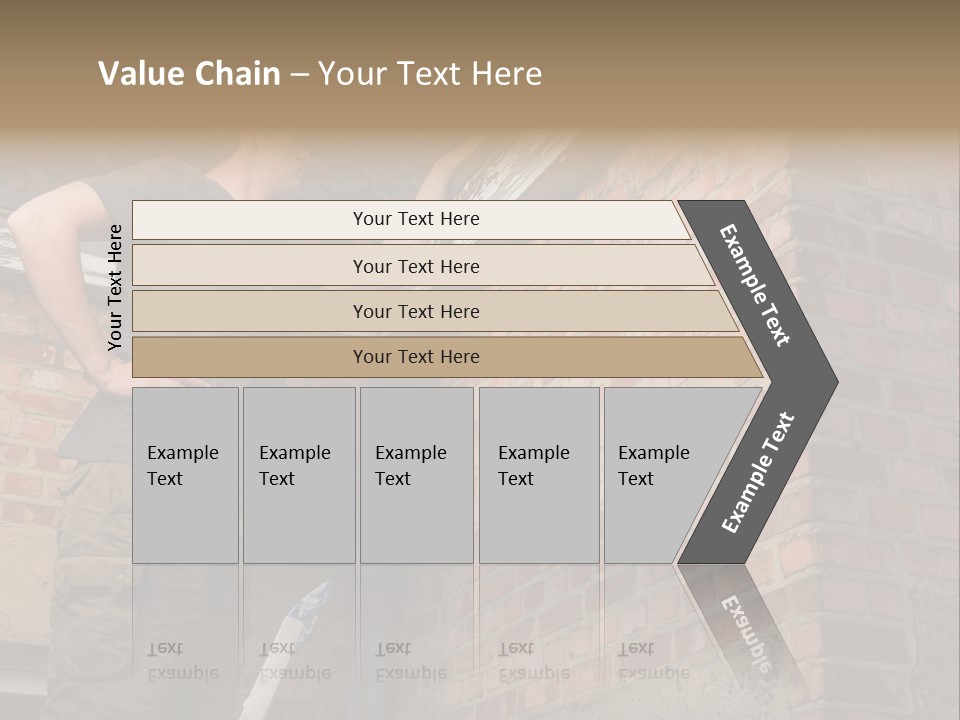 Bright Corroded Design PowerPoint Template