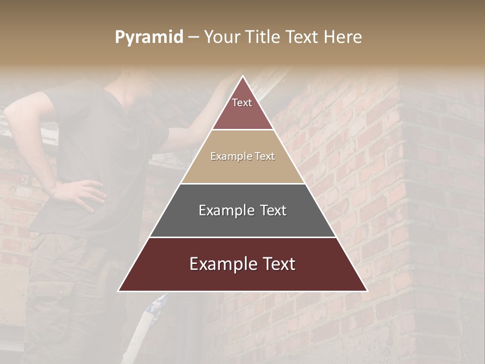 Bright Corroded Design PowerPoint Template
