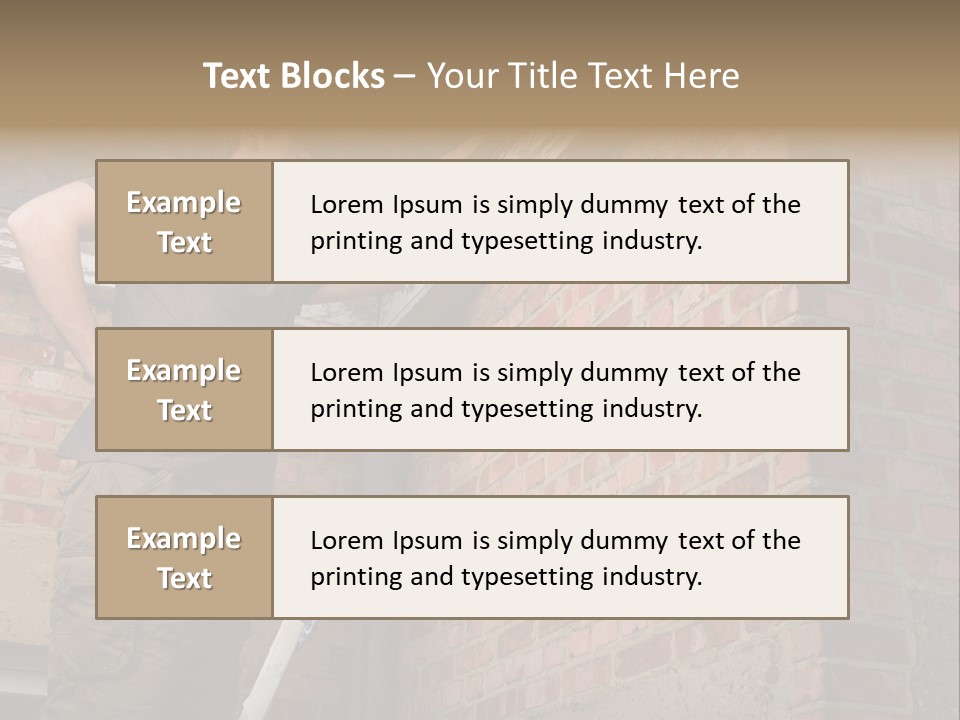 Bright Corroded Design PowerPoint Template