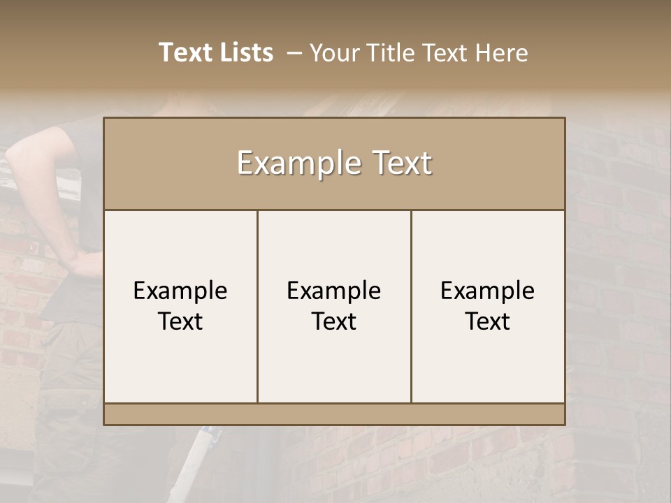 Bright Corroded Design PowerPoint Template