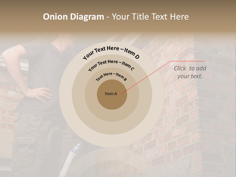 Bright Corroded Design PowerPoint Template