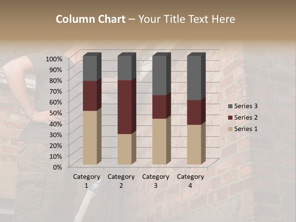 Bright Corroded Design PowerPoint Template