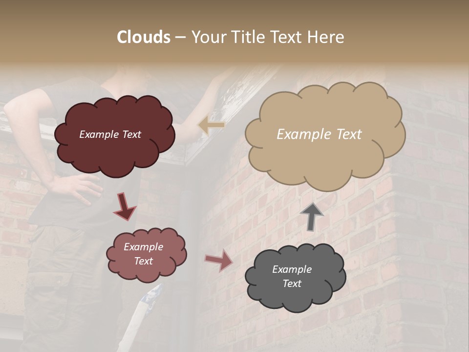 Bright Corroded Design PowerPoint Template