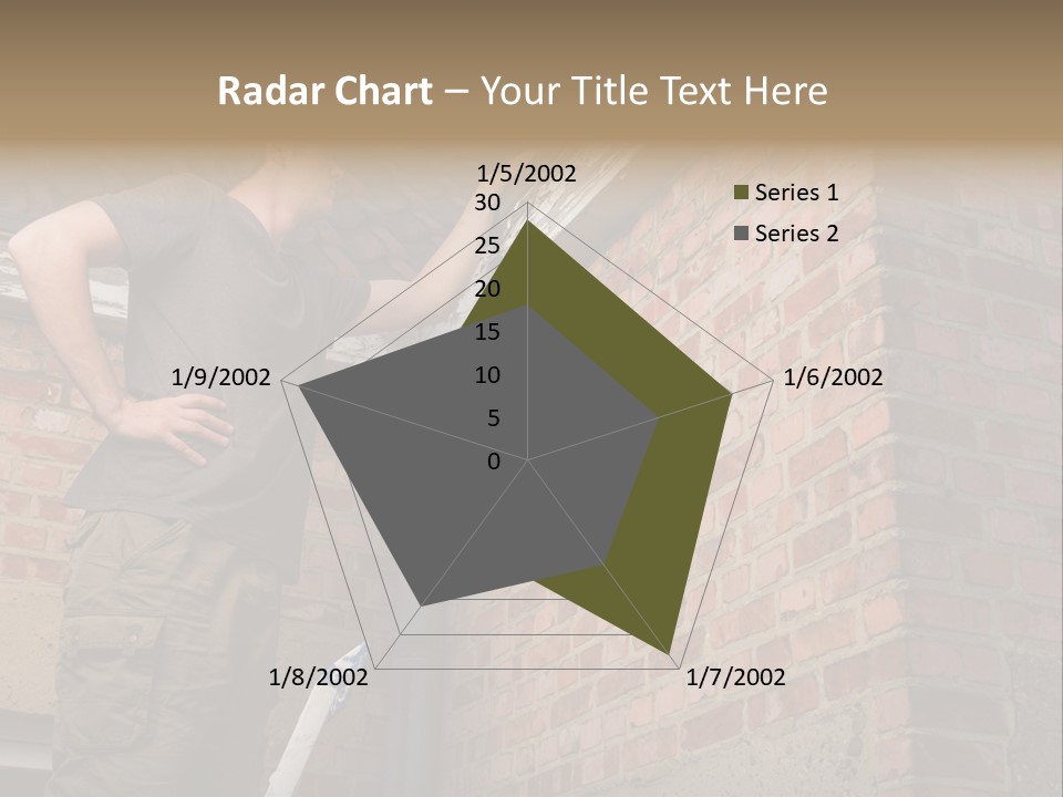 Bright Corroded Design PowerPoint Template